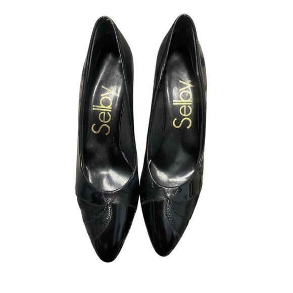 Vintage Selby Pumps Heels Women's Size 7.5 NARROW - Picture 1 of 5